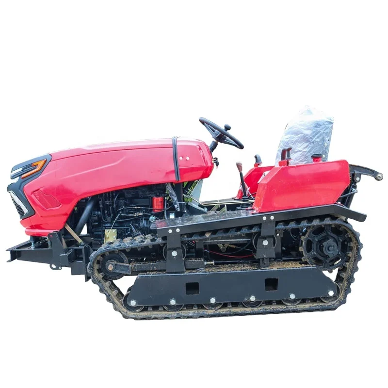 

Multifunctional Crawler Tractor Cultivated Land Bulldozer Tractors 50hp Mini Farming Machine Agricultural