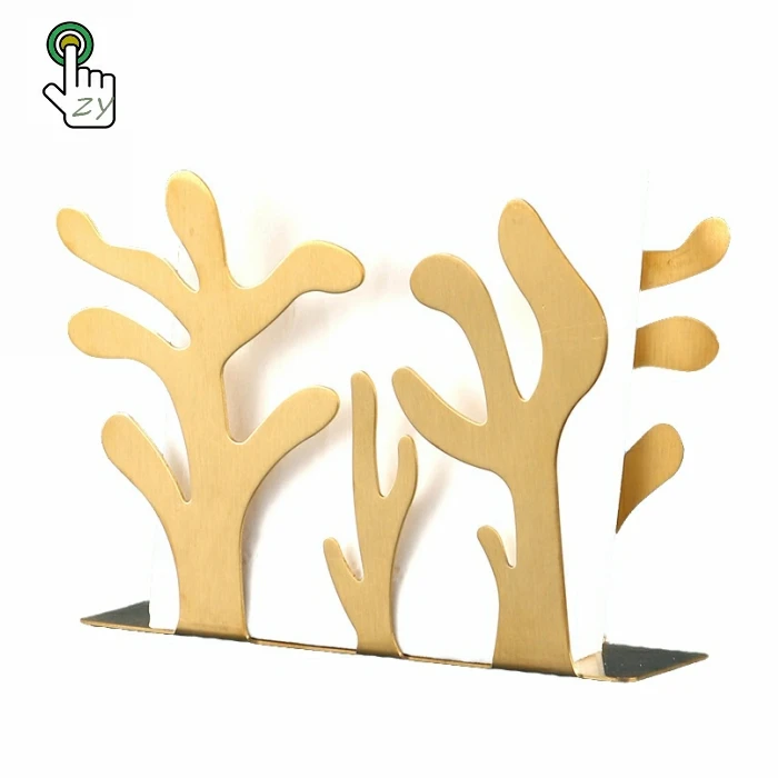 Set of Four Different Color Napkin Holder Stainless Steel Napkin Holder With Finest Quality Tissue Paper Holder