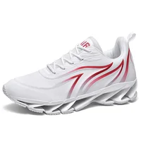 

Hot Sale White Running Shoes Breathable Running Shoes Men