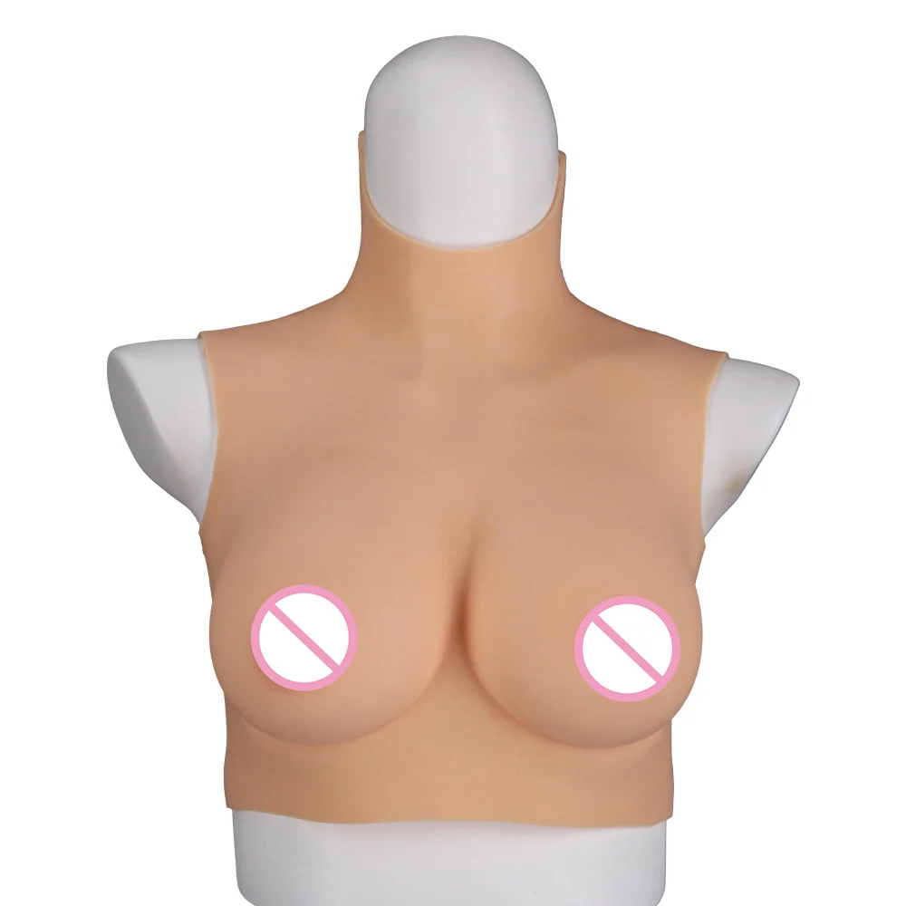 

KnowU C Cup Upgraded No Oil Artificial Silicone Breast Form with Realistic Breast Silicone Boobs for Drag Queen and Transgenders