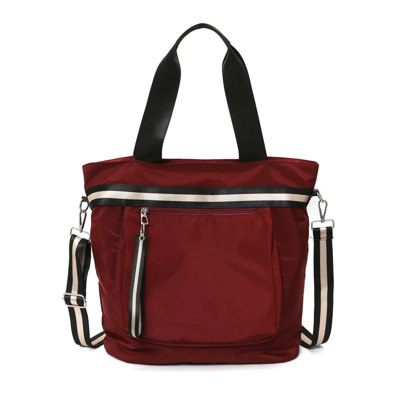 

SP464 japan amazon large nylon shoulder bag for women, Multi colors
