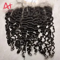 

New Arrival Cutcile Aligned Burmese Virgin Human Hair Hd Swiss Lace Frontal 13x6 Raw Burmese Curly Hair Hd Frontal 13X6