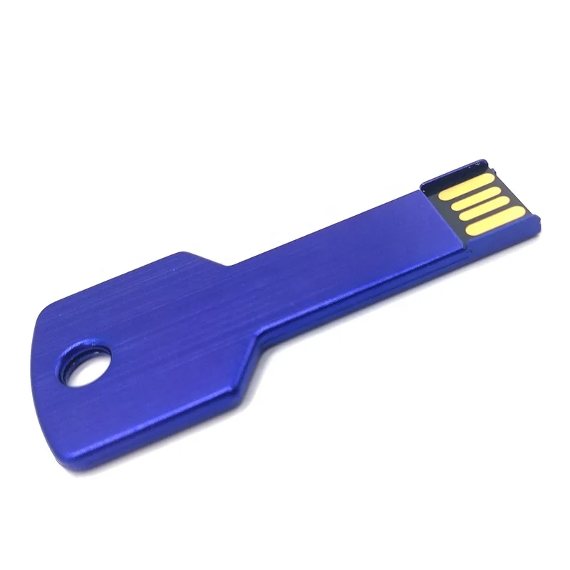 

customized Pen drive colorful metal key shape usb flash drive waterproof memory stick USB key