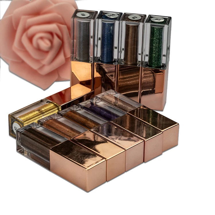 

Professional chinese wholesaler shimmer 8 colors waterproof glitter liquid eyeshadow