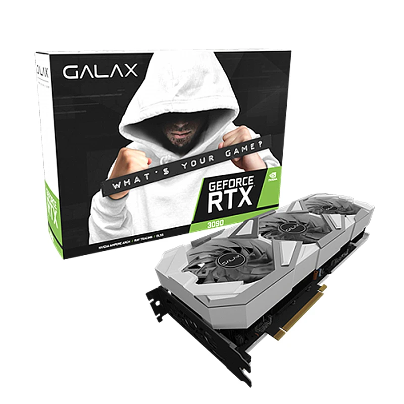 

GALAX GeForce RTX 3090 24GB GDDR6X EX Gamer White One-click overclocking Ganing Mining graphics card