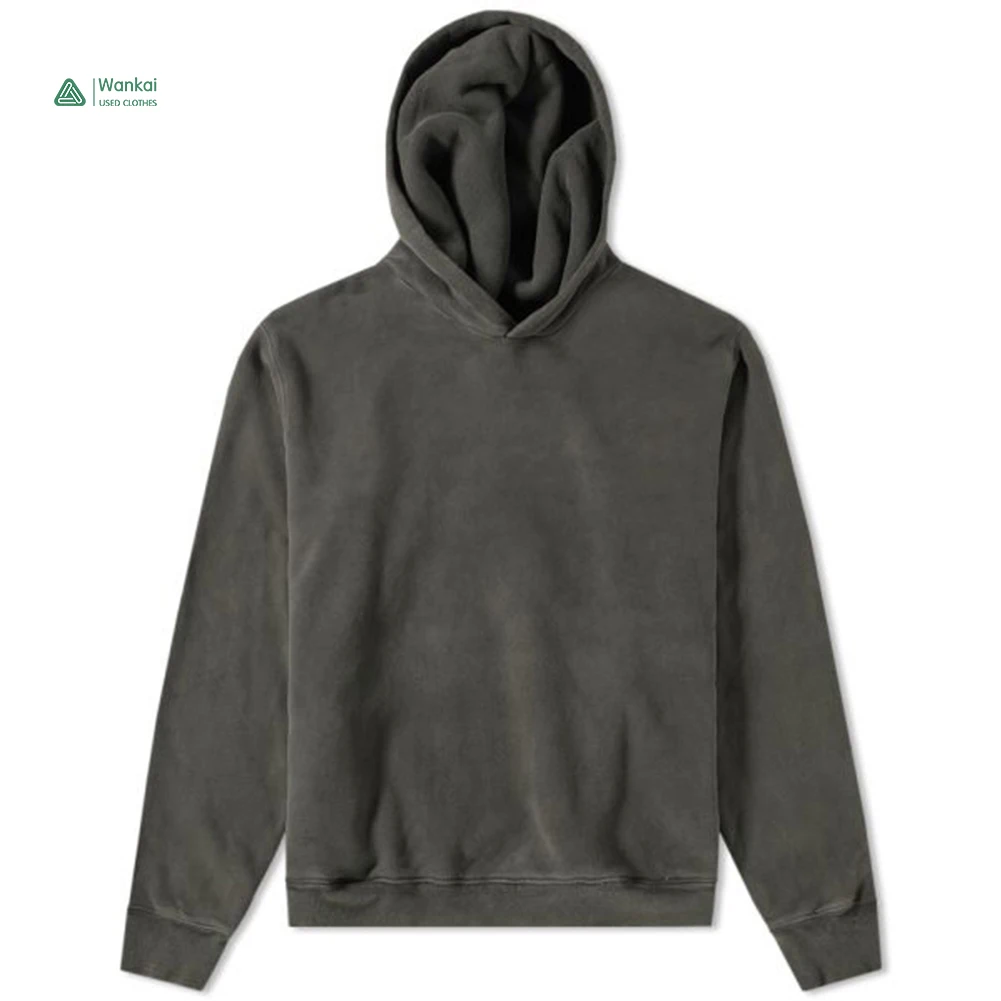 

Wankai Apparel Manufacture Second Hand Clothing Mixed Bales, A Grade Japan Used Hoodie, Mix color