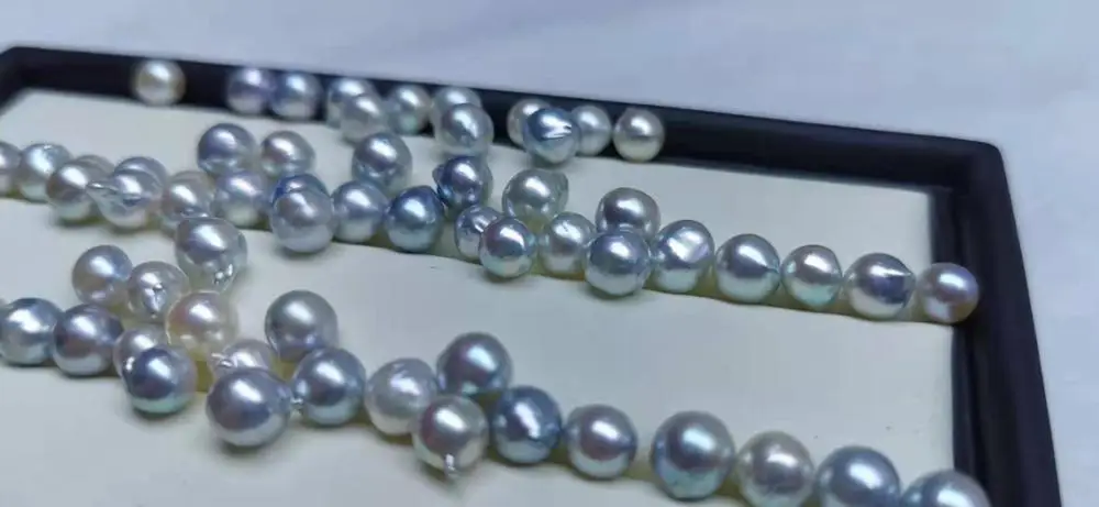 
China Popular Fashion Natural High Grade Gray Pearl With Cheap Price 