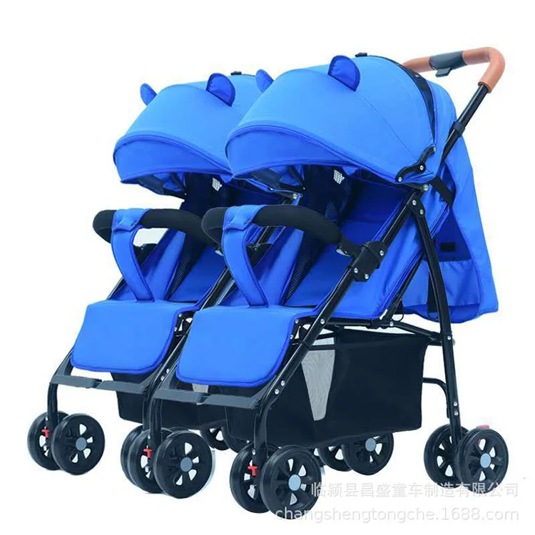 

Blue Ocean Baby stroller for twins car double number double stroller baby stroller twins double, Blue,wine,green, rose, grey