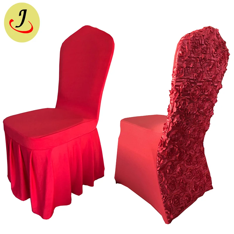 New Design Rosette Satin Chair Cover Jcyt101 Buy Rosette Satin Chair