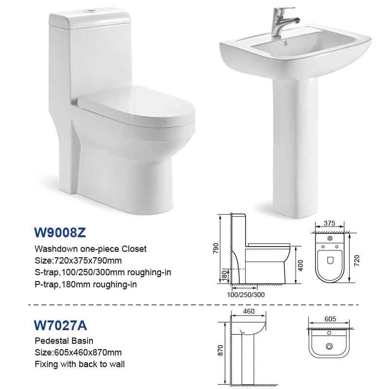 Bathroom Washdown One Piece Toilet Pedestal Square Wash Hand Basin Hotel Wc Toilet Basin Sets Buy Hotel Wc Toilet Basin Sets Washdown One Piece Toilet Square Wash Hand Basin Product On Alibaba Com