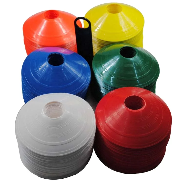 

Perfect for soccer football & any ball game pack of 50 field markers disc mini training agility