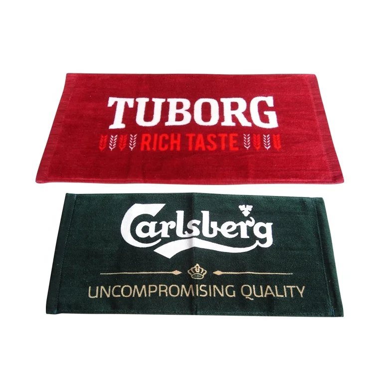 100 Cotton Custom Brand Beer Bar Towels Buy Beer Bar Towels,100