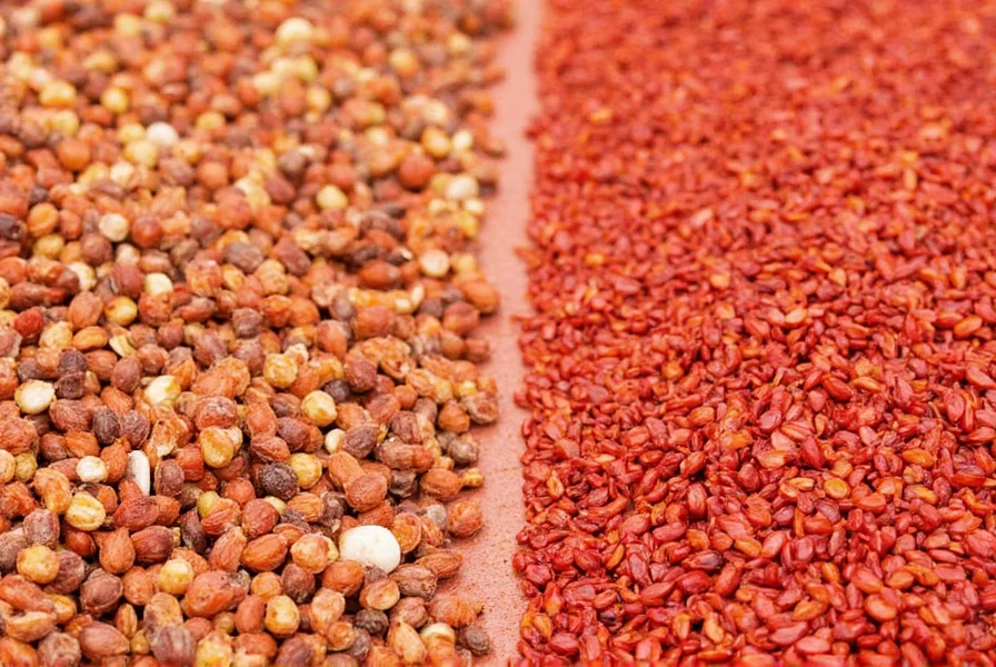 Paprika used in finished dish