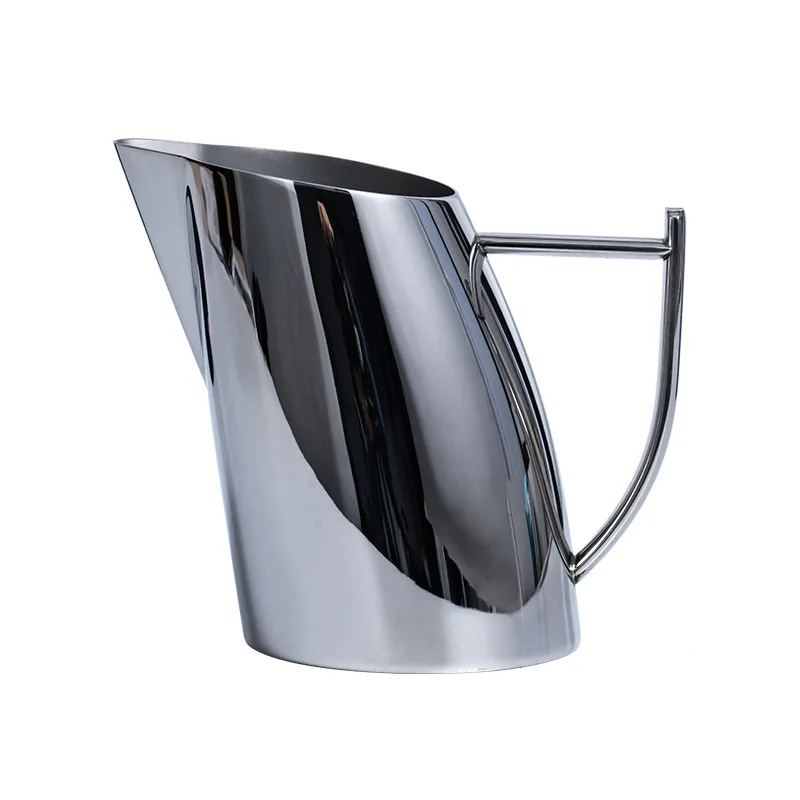 

Inclined body Steel Milk frothing Jug Espresso Coffee Pitcher Barista Craft Coffee Latte Milk Frothing Jug Pitcher350ml