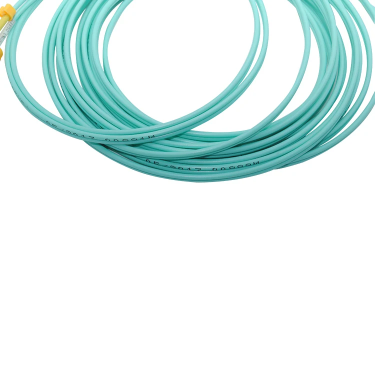 Factory price duplex LC to LC OM3 multi-mode 10Gb Patch Cord Fiber Optic Cable