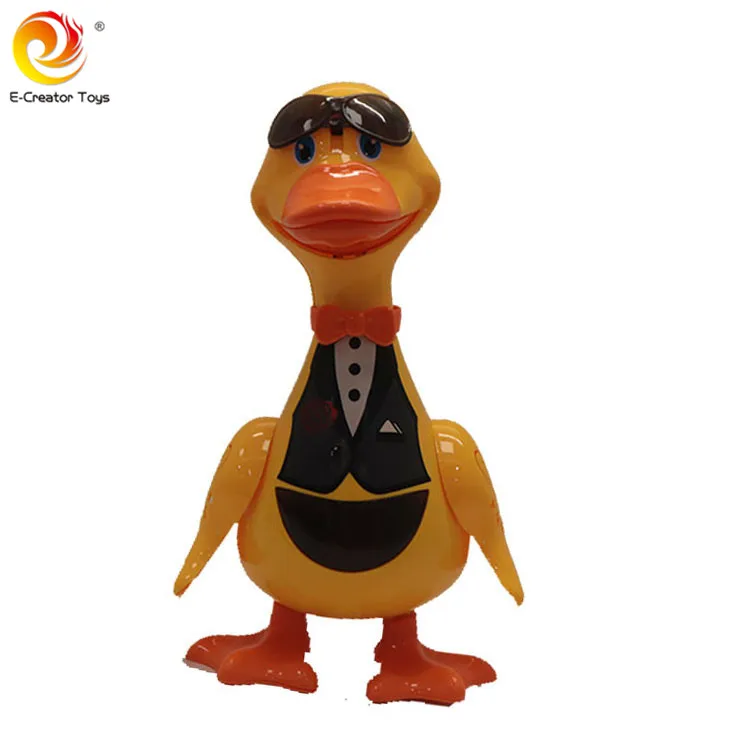 En Gros Bebe Jouets De Danse Electrique Animal Canard De Danse Balancant Canard Mignon Avec Musique Et Lumiere Buy Jouet Oscillant Jouets Pour Animaux Jouets Electriques Product On Alibaba Com