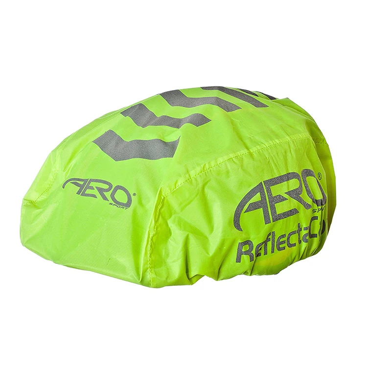 
High quality Polyester Reflective Waterproof Bike Accessories Bicycle Helmet Rain Cover 