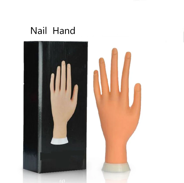 

Adjustable Nail Art Practice Model Nail Hand For Training And Display