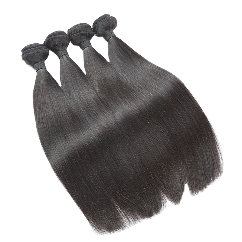 

Wholesale Unprocessed 10A cheap virgin brazilian silky straight hair bundles