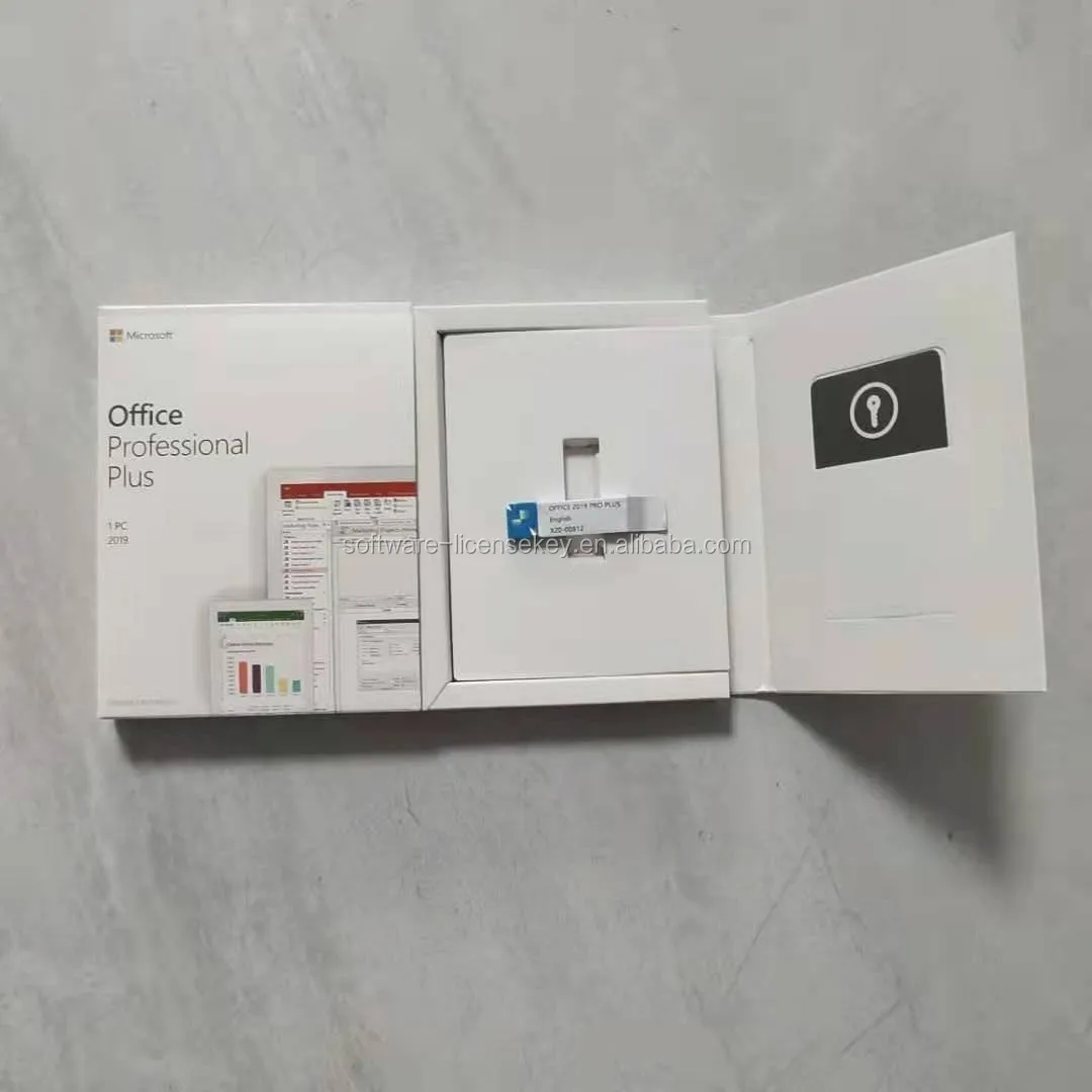 

Microsoft Professional Key Office 2019 Pro Plus Usb Full Package