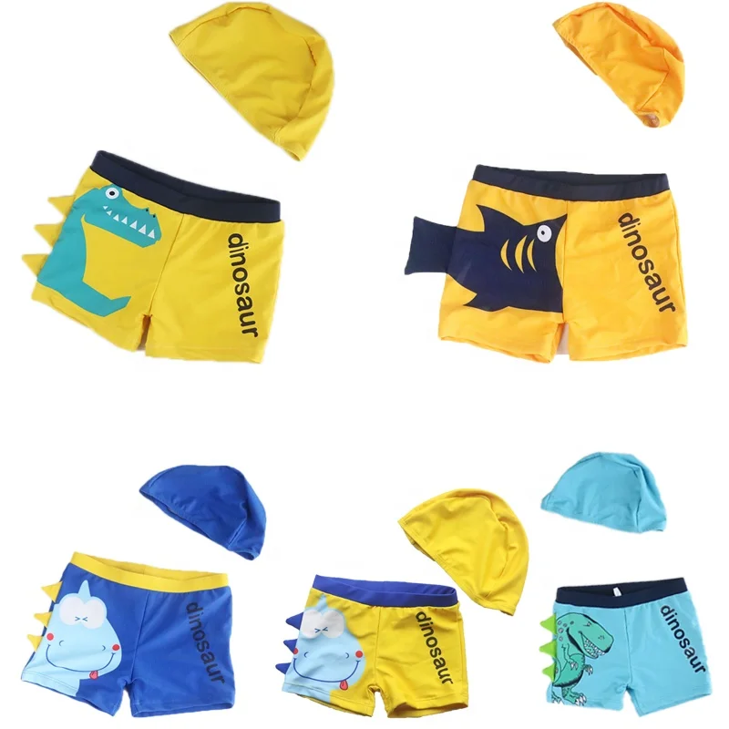 

Children's boxer swimming trunks baby sun protection quick-drying Swimsuit Beach pants toddler children teens boy swimsuit