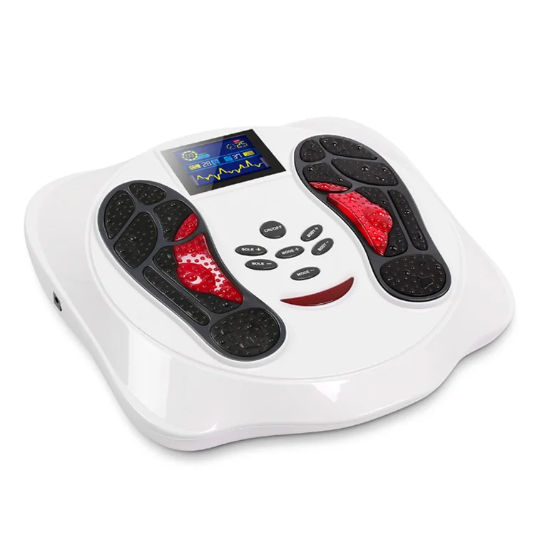 EMS Foot Massager Tiens Blood Circulation Machine Tens Electrode Foot ...