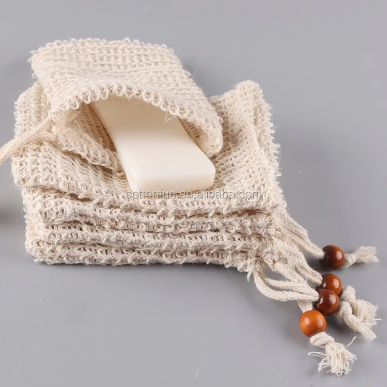 Wholesale Biodegradable Purified Cotton Soap Mesh Bag Buy Soap Mesh
