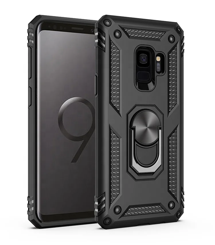 

Factory Directly Sell Anti-drop Shockproof Armor Bracket Mobile Phone Case For Samsung S9, Optional