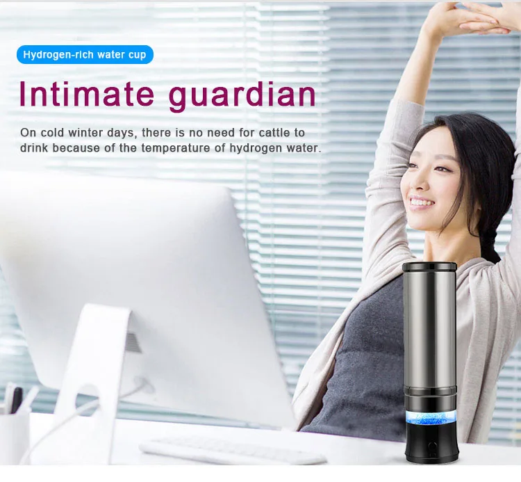 rich hydrogen water generator alkaline cup