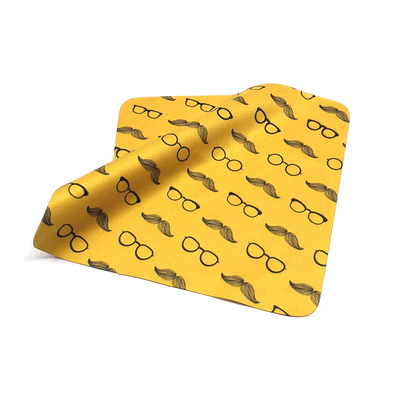 

Custom Printed Microfiber Lens Glasses Spectacles double sided microfiber cloth Cleaning Cloths, Customized color