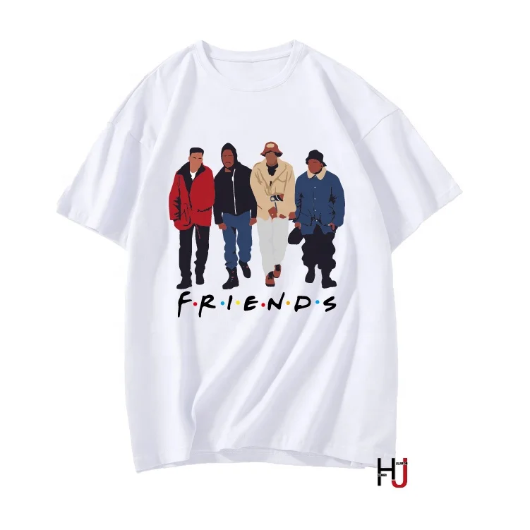 

Juice Retro Frenemies Shirt Michael Nipsey Hussle Tupac FRIENDS Print Unisex Fashion Men tshirt oversize