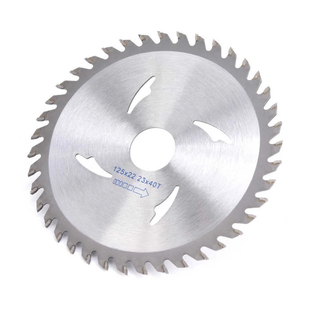 

125mm Carbide Circular Saw Blade 40T Woodworking Rotary Cutting Disc Wheel For Wood Marble Table Saw Angle Grinder