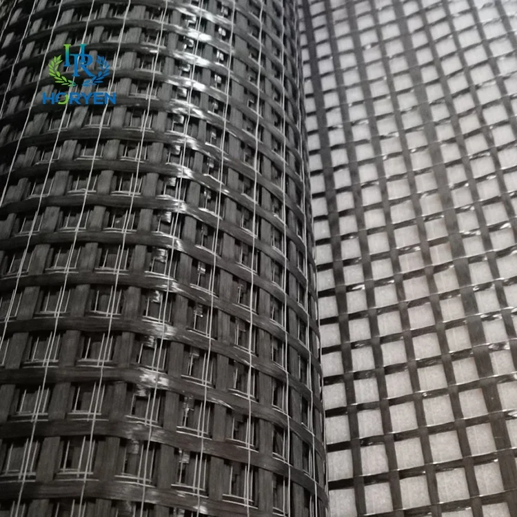 
High strength carbon fiber mesh screen for concrete reinforcement 