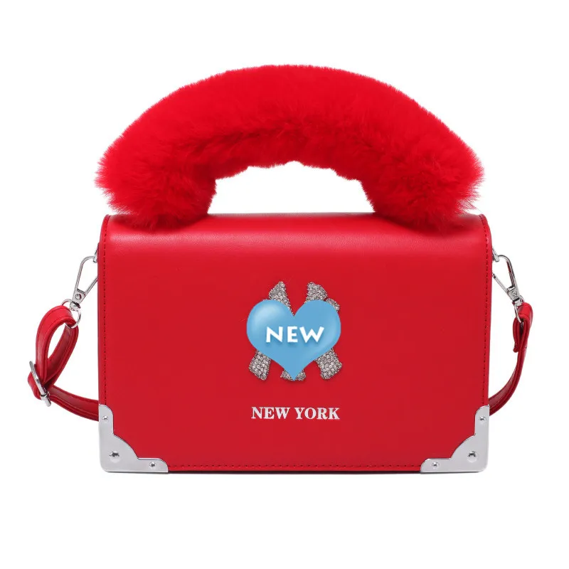 

Fashion Luxury Bags With Fur Handle N Y Money Purse And Handbag Branded Cheap Square Bag Mini Purses And Handbags Ladies, Pink,black,yellow,brown,beige,green