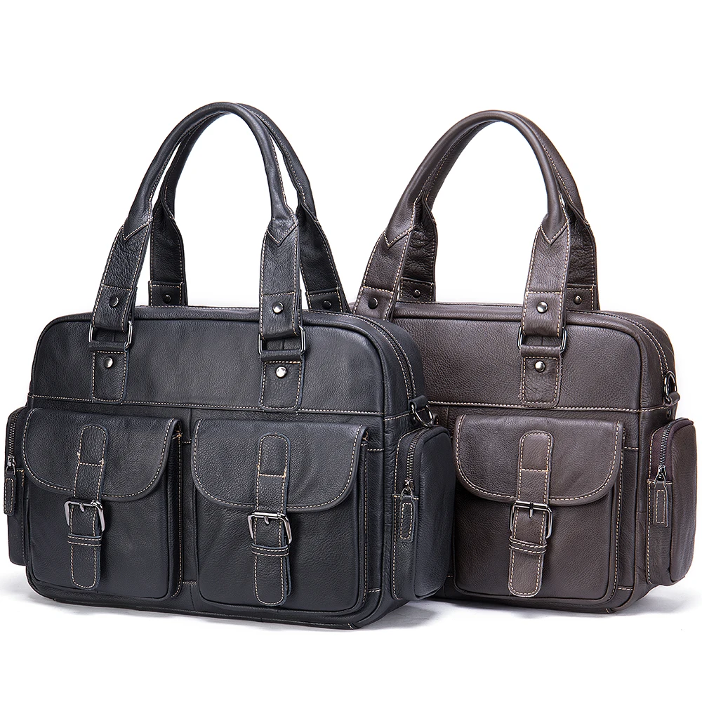 

Marrant 8888 Accept Customized Men's Large-Capacity Business Trip Laptop Bag Briefcase Handbags Tote Bags Crossbody Shoulder Bag, Coffee/black