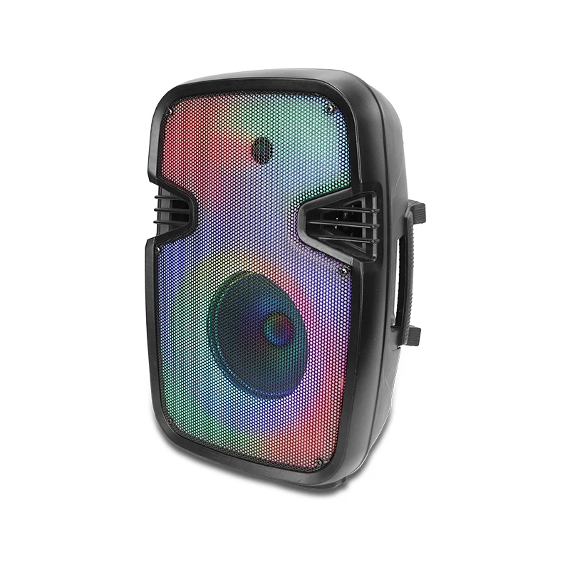 

2021 Amazon Newest Trolley DJ Disco Light Active Rechargeable Portable Wireless Speaker