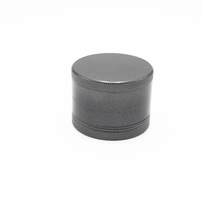 

hot sale New 4 Layer Broken 55mm 63mm Herb Grinder Metal Tobacco Grinder Smoking Pipe herb grinder weed, White/black