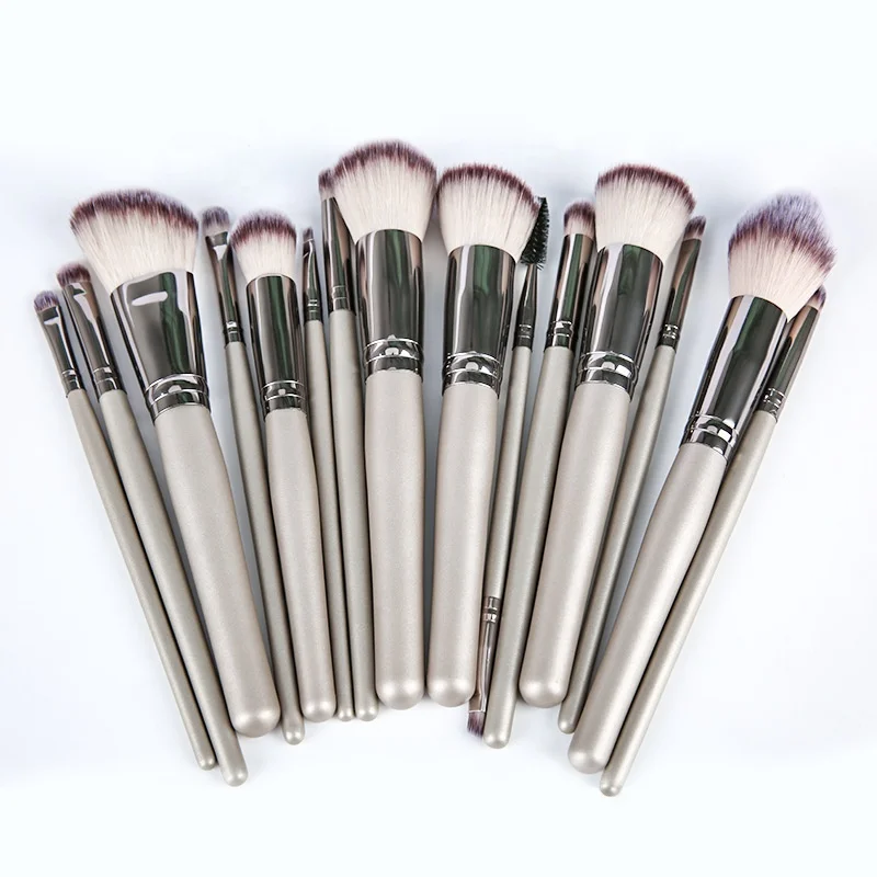 

New Best Selling Private Label Profession 15PCS Classic Black Makeup Brush With Travel Bag Cosmetic Tool Makeup Brush Set