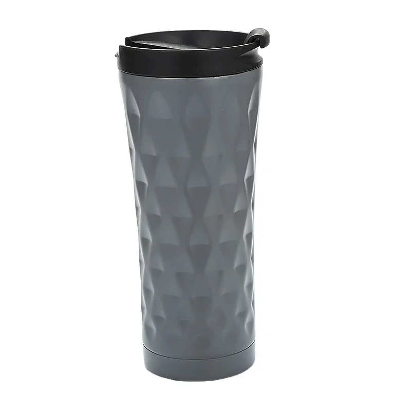 

17oz Stainless Steel Tumbler Wine Double Wall Tumblers metal travel mugs, Black, white, green and custom color