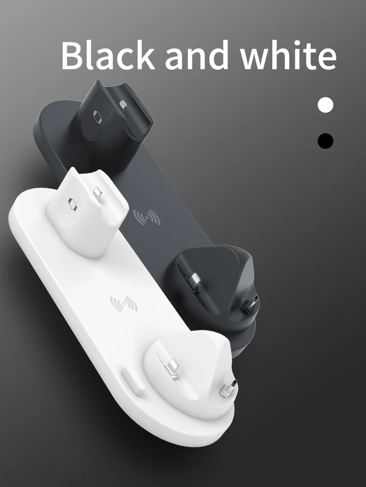 Trending 2020 3 in 1 phone wireless charger stand for Apple watch for iphone,charging dock station for airpods/for airpods pro