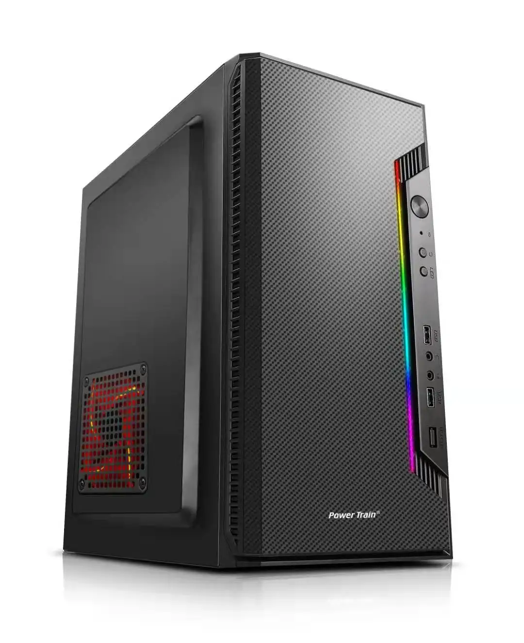 

High Quality HuanYing Office Gaming Computer Case Casin, Black