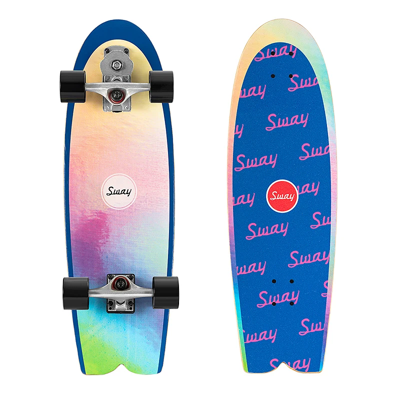 

SWAY 7-layer Northeast Maple S7 Carved Truck Professional Surfboard 32-inch Deck