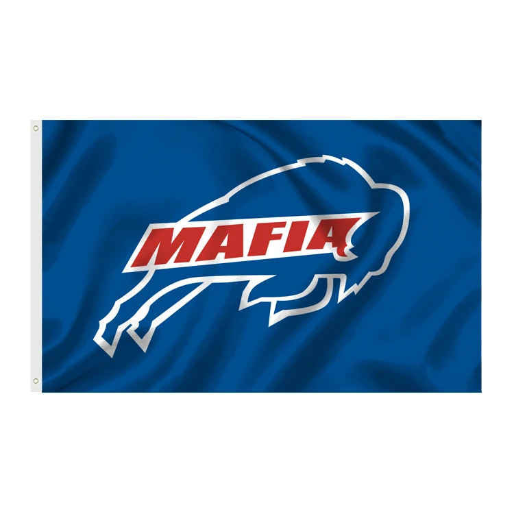 Custom 3X5ft for NFL Football Banner Digital Printed for Buffalo BILLS Flag