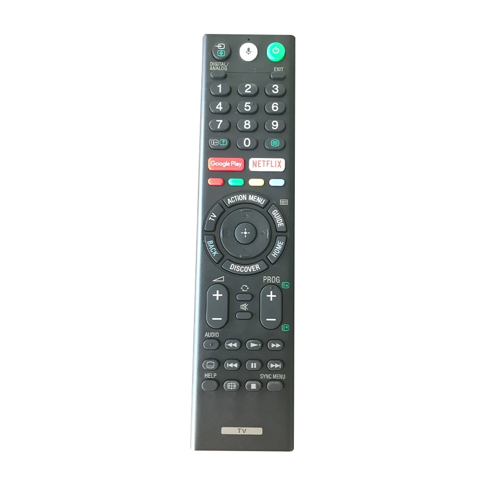 

Universal Replacement Voice Remote Control RMF-TX200P for Sony LCD 4K BRAVIA Android TV with netflix googleplay button, Balck or oem