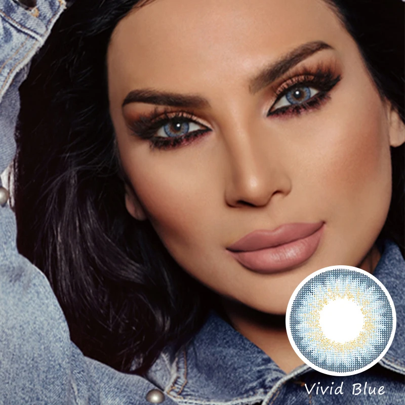 

Mirror water light black preserved egg Cosmetic Contact Lenses throwing female brown large diameter 14.5 contact lenses, 9 colors