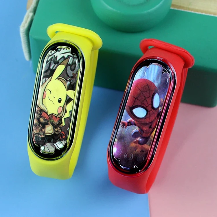 

NEW Bracelet White Light LED Children Watches spiderman cartoon watch suppliers kids Watch For Boys Gift reloj infantil