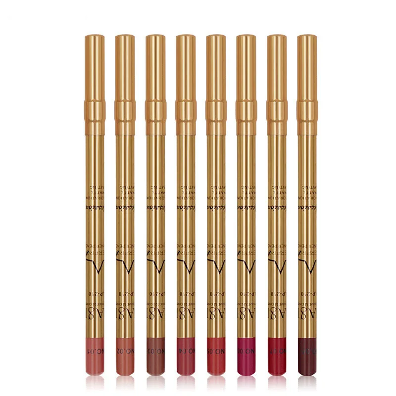 

OEM/ODM Free Sample Female Waterproof Lasting Non-Marking Beginner Lazy Hook Line Drawing Lipstick Artifact Automatic Lip Lip Li