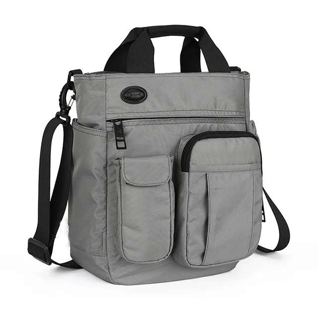 Customized Fashion Multi-pockets Crossbody Messenger Bag Durable Shoulder Bag Tote bag for Men