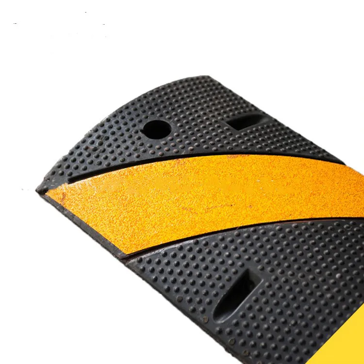 SC-SH12 1220*300*50mm  speed hump road bump rubber speed humps Plastic speed humps with good quality Roadway saftey