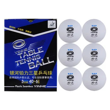 
Yinhe 3 star ping pong balls new model seamless professional high quality table tennis ball for competition 